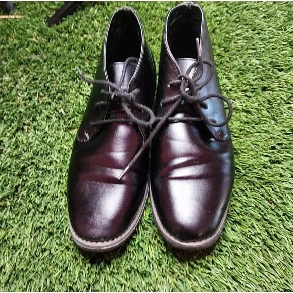 London Fog LFM Broadstreet Mens Memory Foam Black Size 9 - Picture 2 of 12